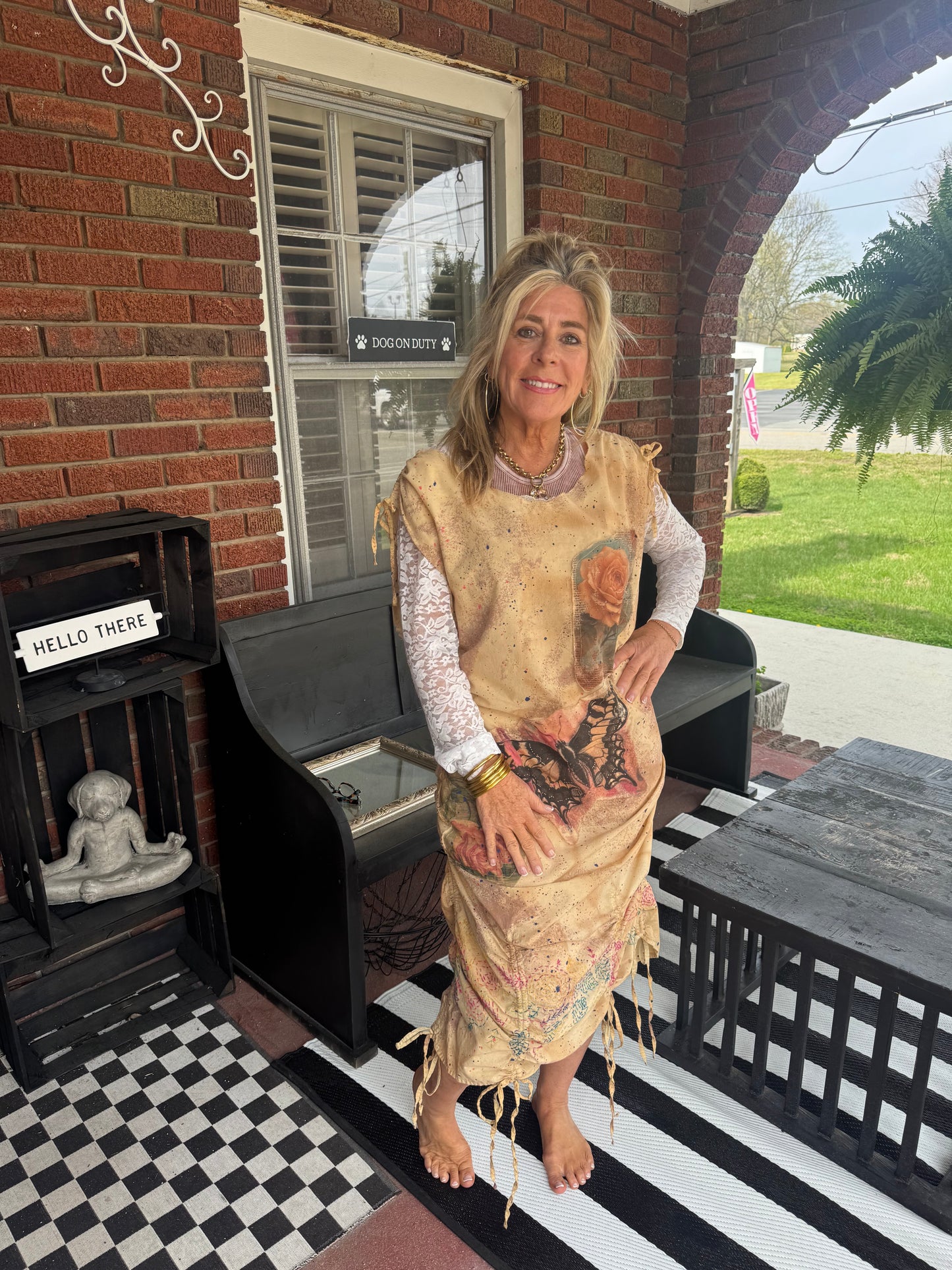 Moonglow Butterfly Dress