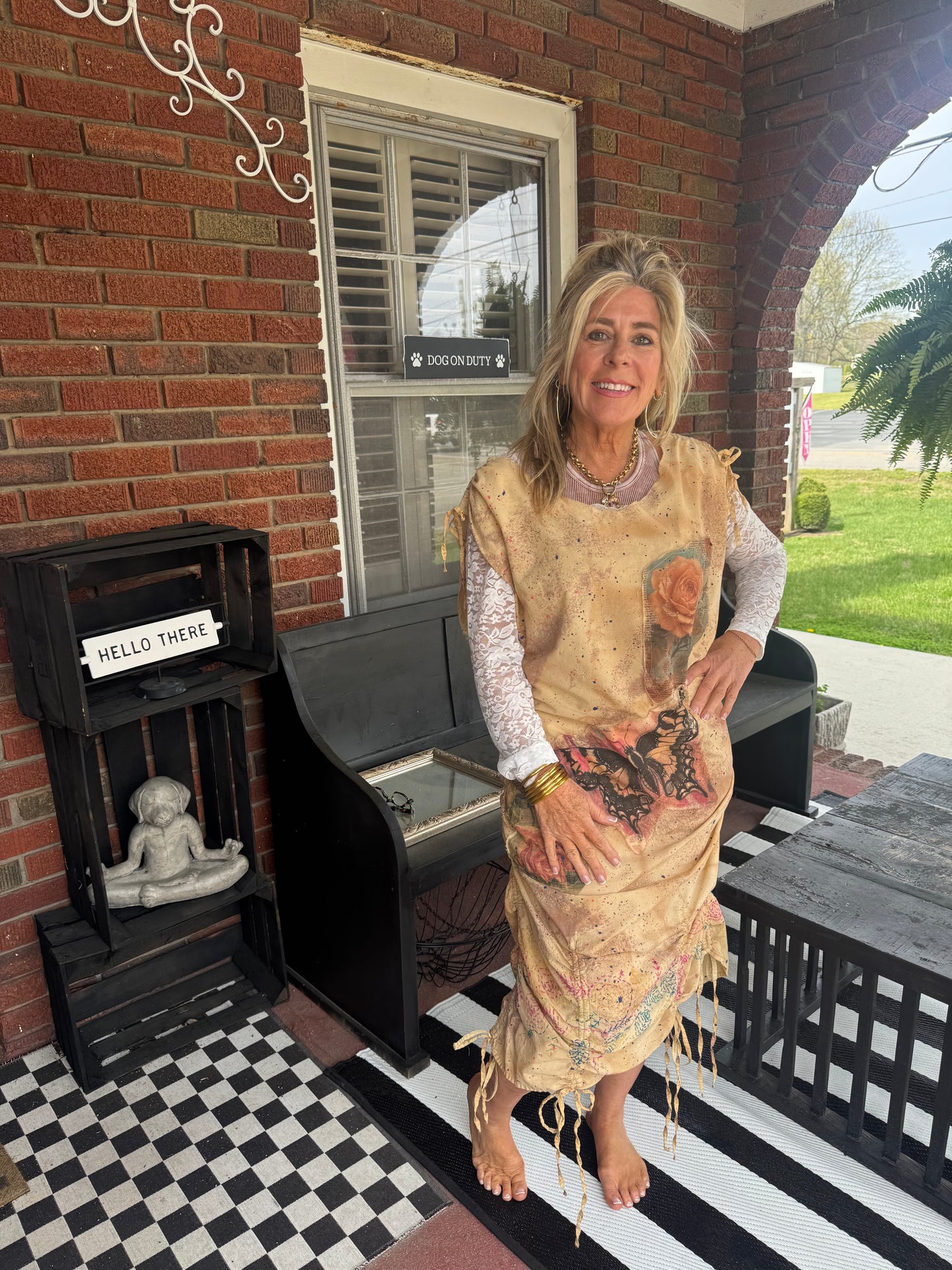 Moonglow Butterfly Dress