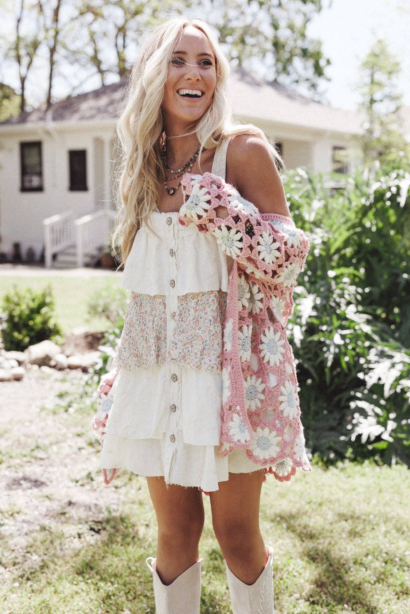 Wild And Dreamy Cardigan - Mauve
