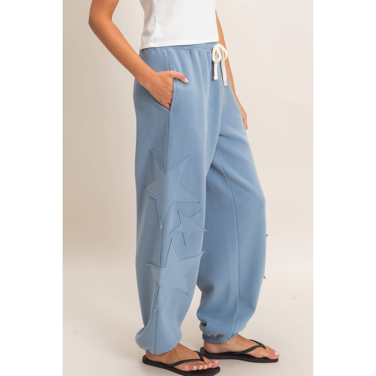 Star Patch Jogger Pants