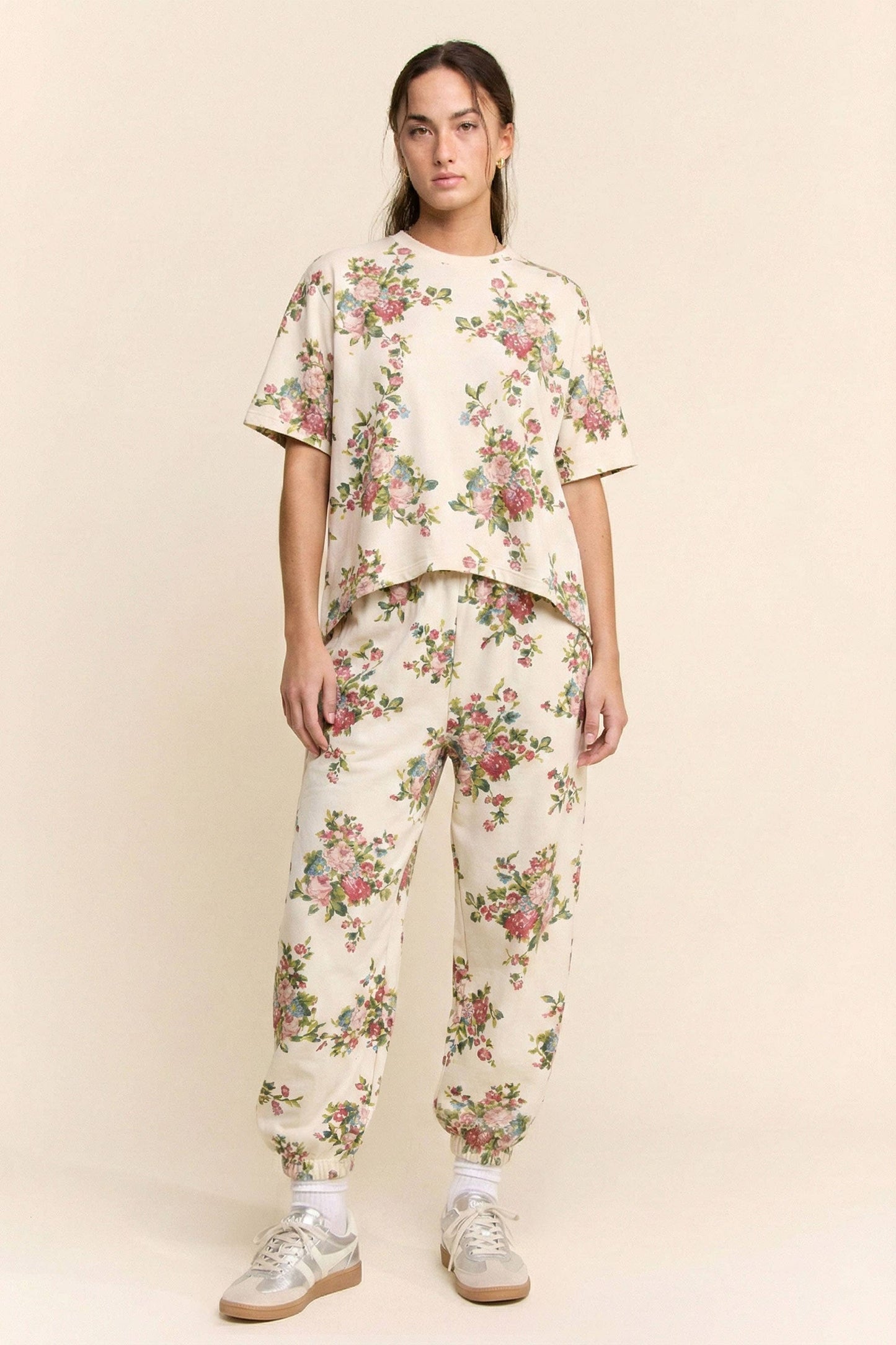BOUQUET PRINTED SOFT SCUBA SET