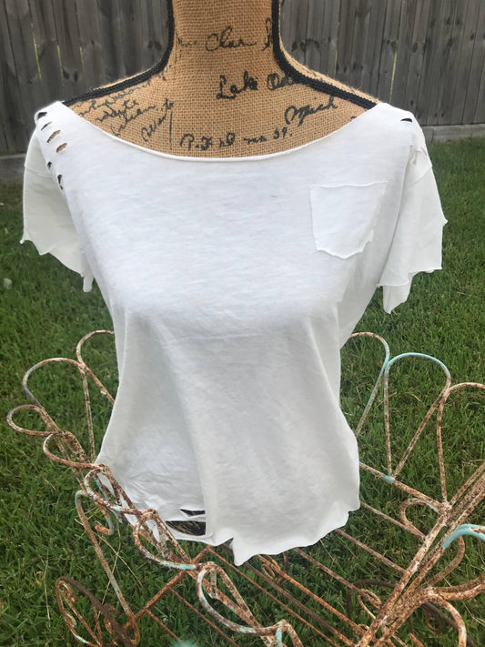 White Rag Tee