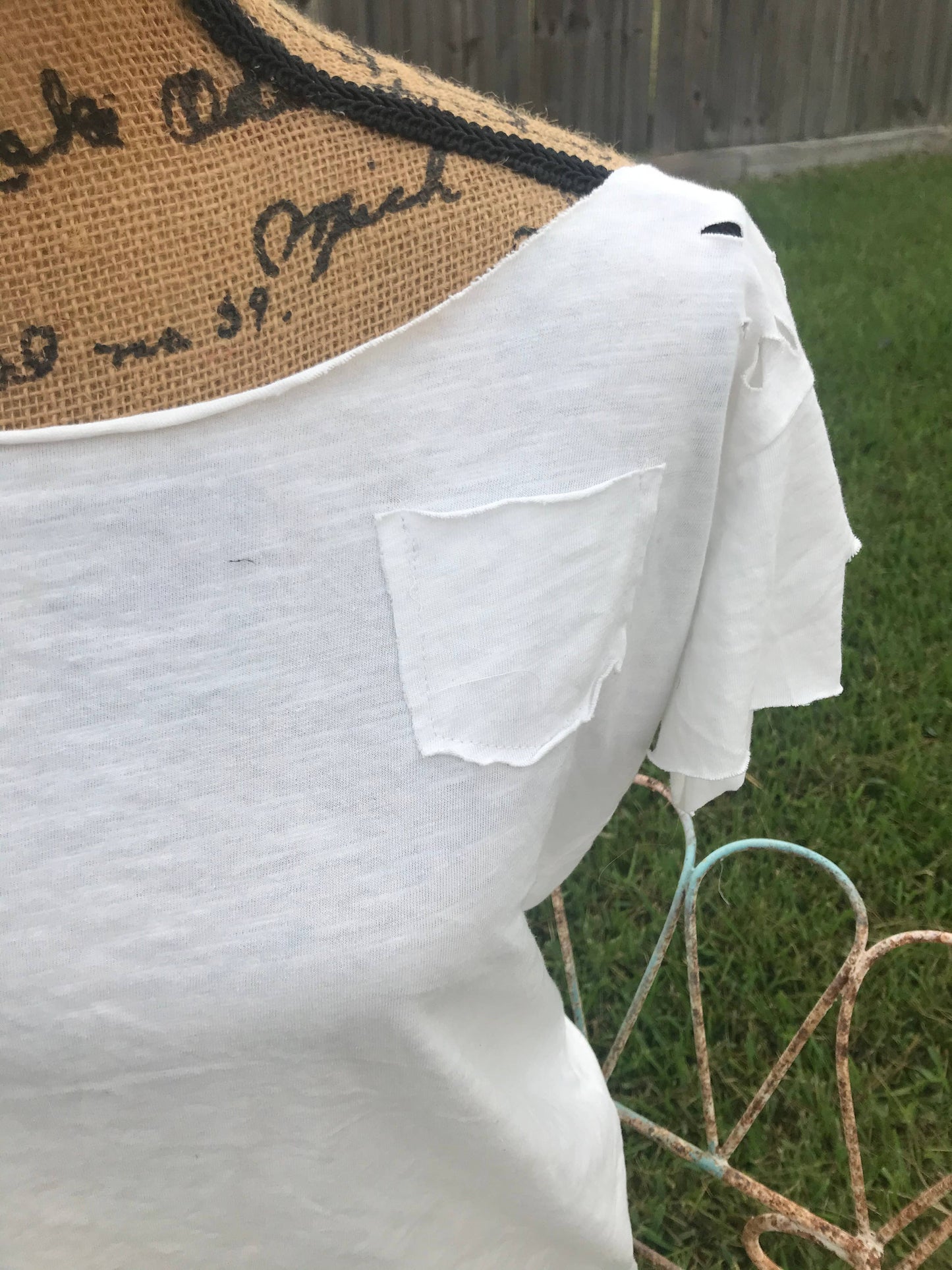 White Rag Tee