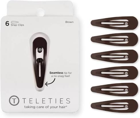 Teleties Hair Snap Clips