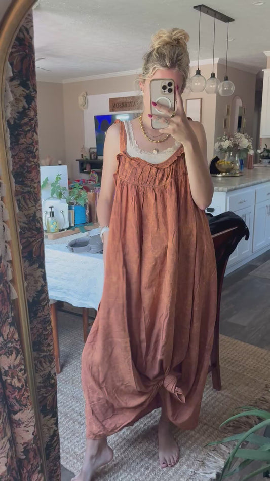 Oversized maxi dress